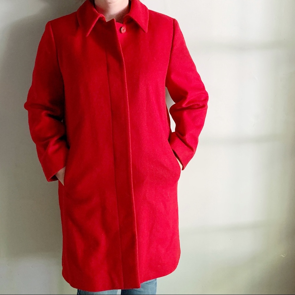 HARVE BENARD • wool coat